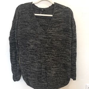 H&M Women’s Sweater, Grey and Black, Size Small, Oversized